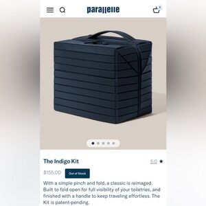 Parallelle like Kit. New! Toiletry Make up bag